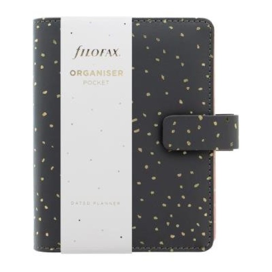 DIARIES 2027 Filofax Organiser Confetti Pocket Charcoal page: 7