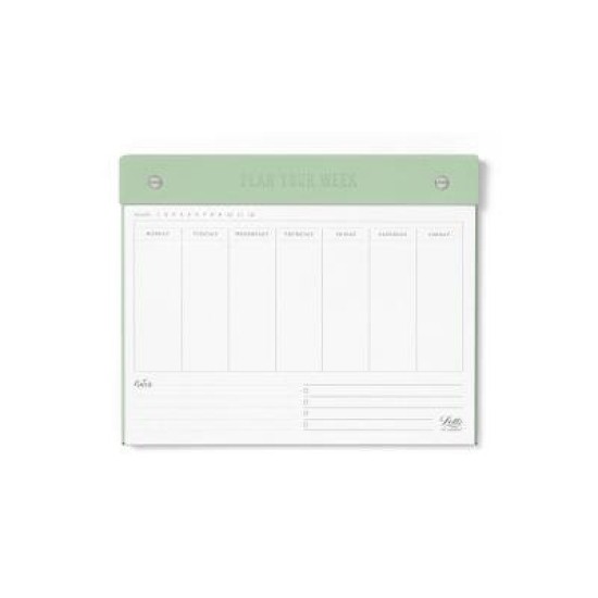 Diaries 2026 Letts Conscious Undated Weekly Planner 250x200mm Sage page: 61 