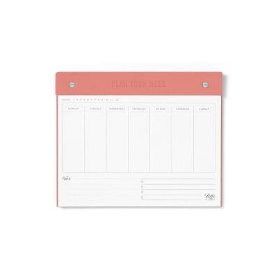 Diaries 2026 Letts Conscious Undated Weekly Planner 250x200mm Clay page: 61 