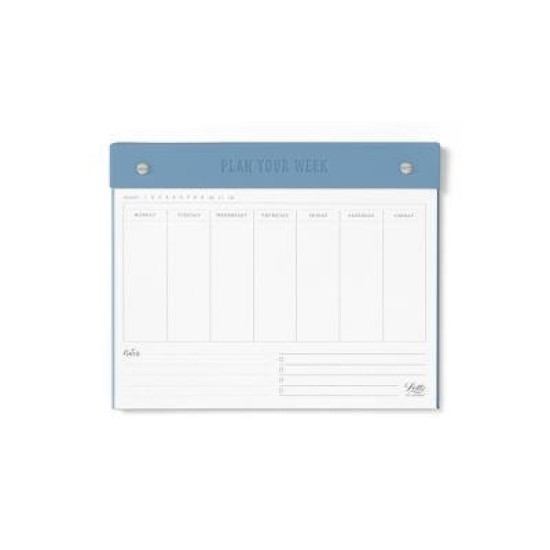 Diaries 2026 Letts Conscious Undated Weekly Planner 250x200mm Ocean page: 61 