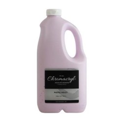 Chromacryl Acrylic Paint Student 2 Litre Pastel Violet Chromacryl Acrylic Paint Student 2 Litre Pastel Violet
