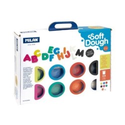 Milan Soft Dough Lots of Letters Play Kit Milan Soft Dough Lots of Letters Play Kit