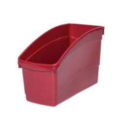 Elizabeth Richards Plastic Book and Storage Tub Ruby Elizabeth Richards Plastic Book and Storage Tub Ruby