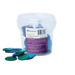 Elizabeth Richards Magnetic Two Colour Counters Blue Green Elizabeth Richards Magnetic Two Colour Counters Blue Green