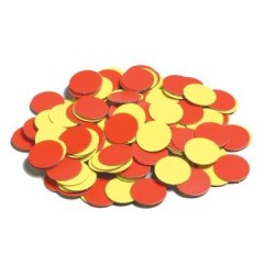 Elizabeth Richards Magnetic Two Colour Counters Red Yellow Elizabeth Richards Magnetic Two Colour Counters Red Yellow