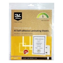3L Self Laminating Sheets A5 10 Pack 3L Self Laminating Sheets A5 10 Pack