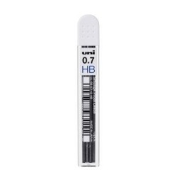 Uni Mechanical Pencil Leads 0.7 HB Pk12 Uni Mechanical Pencil Leads 0.7 HB Pk12