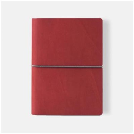 Ciak Classic 12 x 17 cm Lined Notebook Red