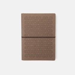 Ciak Vogue A5 Lined Notebook Coffee Rhombus Ciak Vogue A5 Lined Notebook Coffee Rhombus