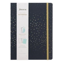 Filofax Confetti A5 Notebook Charcoal Filofax Confetti A5 Notebook Charcoal