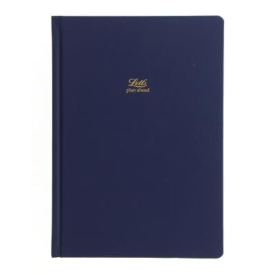 Letts Journal 5 Year A5 Undated Icon Navy Blue