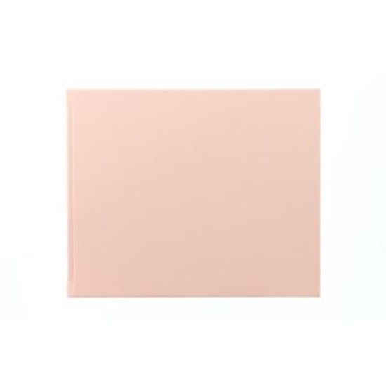 Letts Guest Book Quarto Pastel Peach