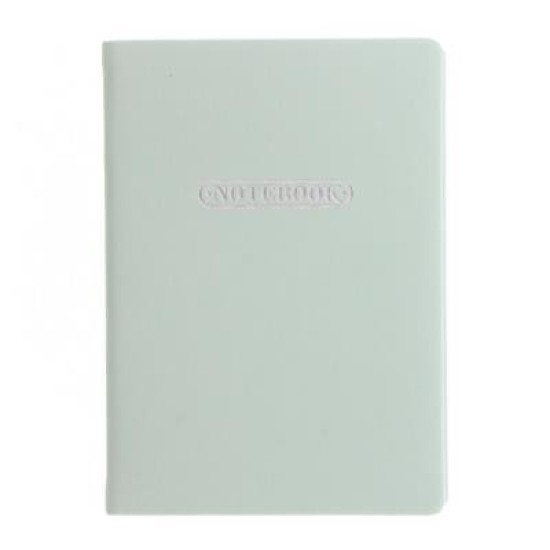 Letts Notebook A6 Ruled Pastel Duck Egg