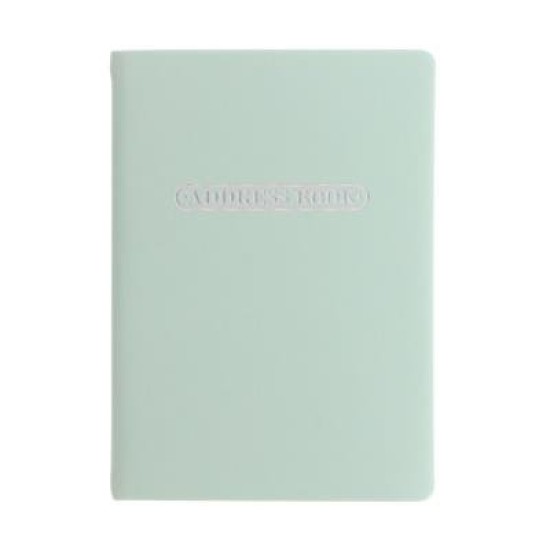 Letts Address Book A6 Pastel Duck Egg