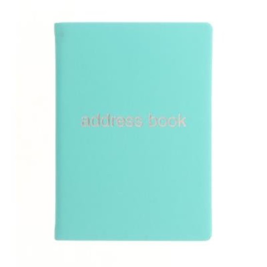 Letts Dazzle A6 Address Book Turquoise