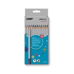 Lamy Coloured Pencils Colorplus Metallic Pack 12 Lamy Coloured Pencils Colorplus Metallic Pack 12