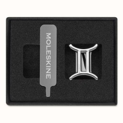 Moleskine Pins Gemini Silver Moleskine Pins Gemini Silver