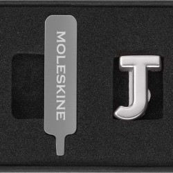 Moleskine Pins J Silver Moleskine Pins J Silver
