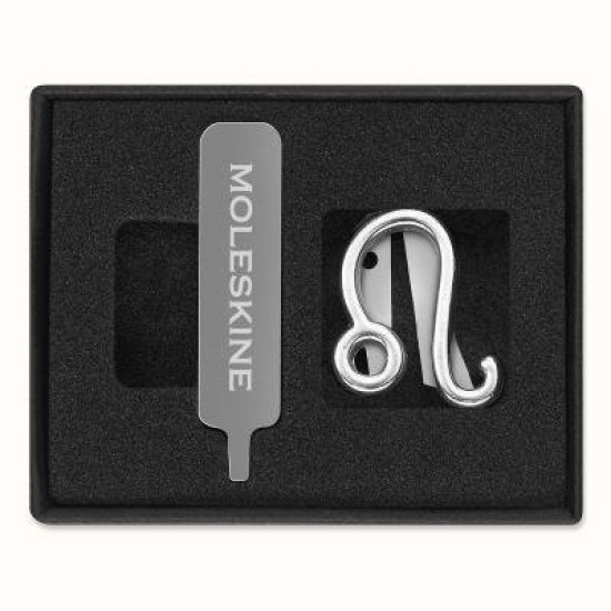 Moleskine Pins Leo Silver