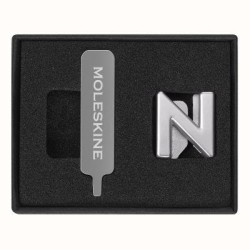 Moleskine Pins N Silver Moleskine Pins N Silver