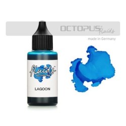 Octopus Fluids Alcohol Ink Lagoon Blue 30ml Octopus Fluids Alcohol Ink Lagoon Blue 30ml