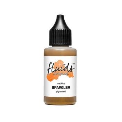 Octopus Fluids Alcohol Ink Sparkler Gold Metallic 30ml Octopus Fluids Alcohol Ink Sparkler Gold Metallic 30ml