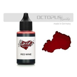 Octopus Fluids Alcohol Ink Red Wine 30ml Octopus Fluids Alcohol Ink Red Wine 30ml