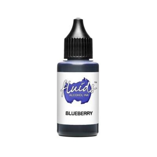 Octopus Fluids Alcohol Ink Blueberry Violet 30ml