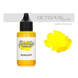 Octopus Fluids Alcohol Ink Sunlight Yellow 30ml Octopus Fluids Alcohol Ink Sunlight Yellow 30ml
