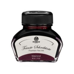 Octopus Fluids Fountain Pen Ink Wine Red (Winerot) 30ml Octopus Fluids Fountain Pen Ink Wine Red (Winerot) 30ml