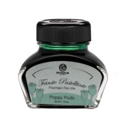 Octopus Fluids Fountain Pen Ink Pastel Poppy Pods 30ml Octopus Fluids Fountain Pen Ink Pastel Poppy Pods 30ml