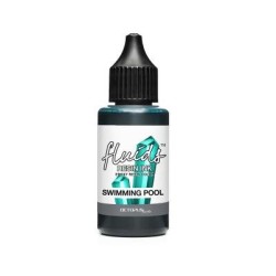 Octopus Fluids Resin Ink Swimming Pool Turquoise 30ml Octopus Fluids Resin Ink Swimming Pool Turquoise 30ml