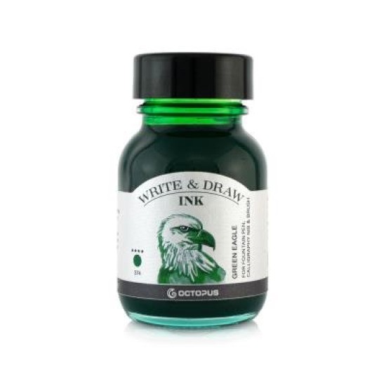 Octopus Fluids Write and Draw Ink 374 Green Eagle 50ml