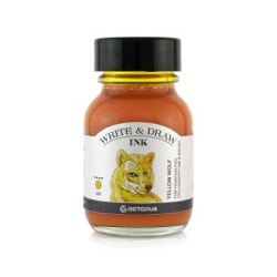 Octopus Fluids Write and Draw Ink 382 Yellow Wolf 50ml Octopus Fluids Write and Draw Ink 382 Yellow Wolf 50ml