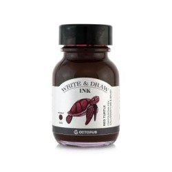 Octopus Fluids Write and Draw Ink 409 Red Turtle 50ml Octopus Fluids Write and Draw Ink 409 Red Turtle 50ml