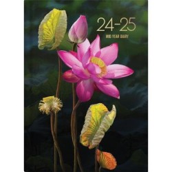 Collins Diary Mid Year A4 Day Per Page Fashion Floral (NEW)
