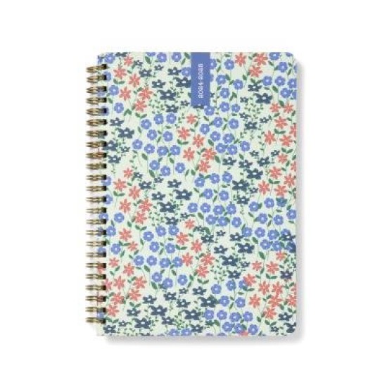 Letts Diary Mid Year A5 Week to View Spring Valley Mint 18 Month