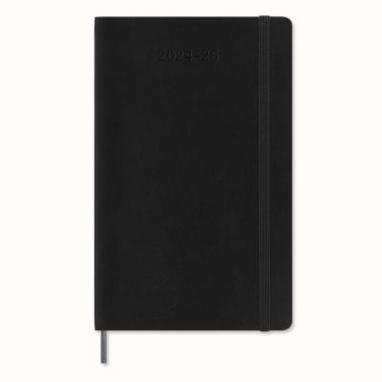 Moleskine Diary 18M Daily Soft Cover Large Black