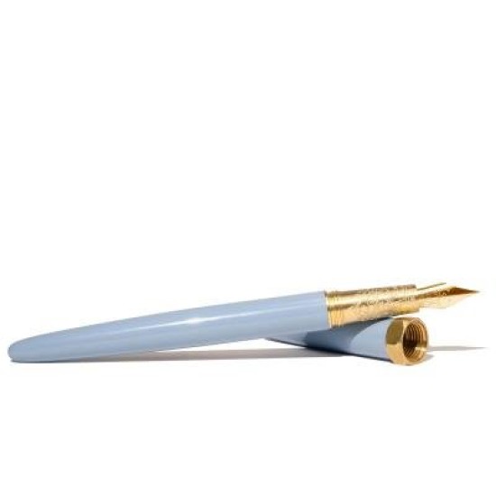 FWP Fountain Pen Brush Glistening Glass Gold Nib Fine