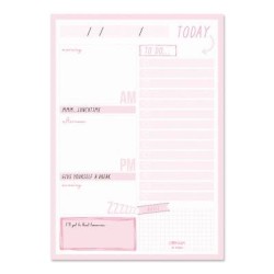 Pukka Carpe Diem Daily Planner Pad Ballerina Pink Pukka Carpe Diem Daily Planner Pad Ballerina Pink