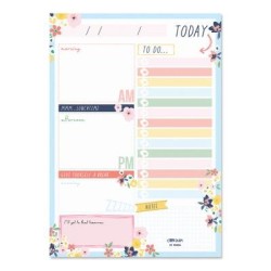 Pukka Carpe Diem Daily Planner Pad Ditzy Floral Pukka Carpe Diem Daily Planner Pad Ditzy Floral