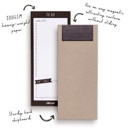 Pukka Carpe Diem Magnetic To Do List Black Pukka Carpe Diem Magnetic To Do List Black