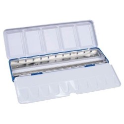 Milan Paint Palette Half Pan 24 Compartment Milan Paint Palette Half Pan 24 Compartment