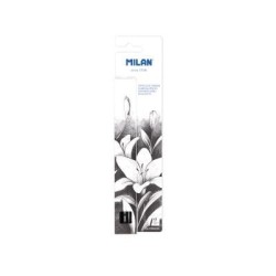 Milan Charcoal Art Pencils Assorted Pack 3 Milan Charcoal Art Pencils Assorted Pack 3