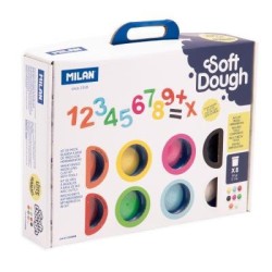 Milan Soft Dough Lots of Numbers Play Kit Milan Soft Dough Lots of Numbers Play Kit
