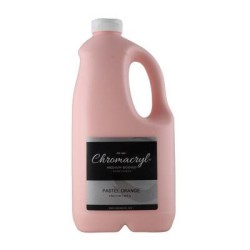 Chromacryl Acrylic Paint Student 2 Litre Pastel Orange Chromacryl Acrylic Paint Student 2 Litre Pastel Orange
