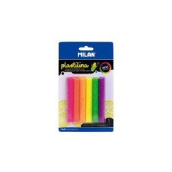 Milan Plastilina Modelling Clay Neon 6 Colours Milan Plastilina Modelling Clay Neon 6 Colours