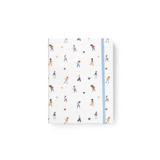 Filofax Notebook A5 Refillable Lined Together Girls
