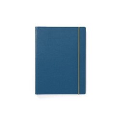 Filofax Notebook A4 Refillable Lined Contemporary Blue Steel Filofax Notebook A4 Refillable Lined Contemporary Blue Steel