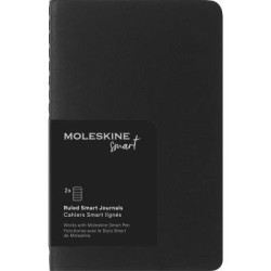 Moleskine Smart Cahier Journal Pocket Ruled Black Pack 2 Moleskine Smart Cahier Journal Pocket Ruled Black Pack 2